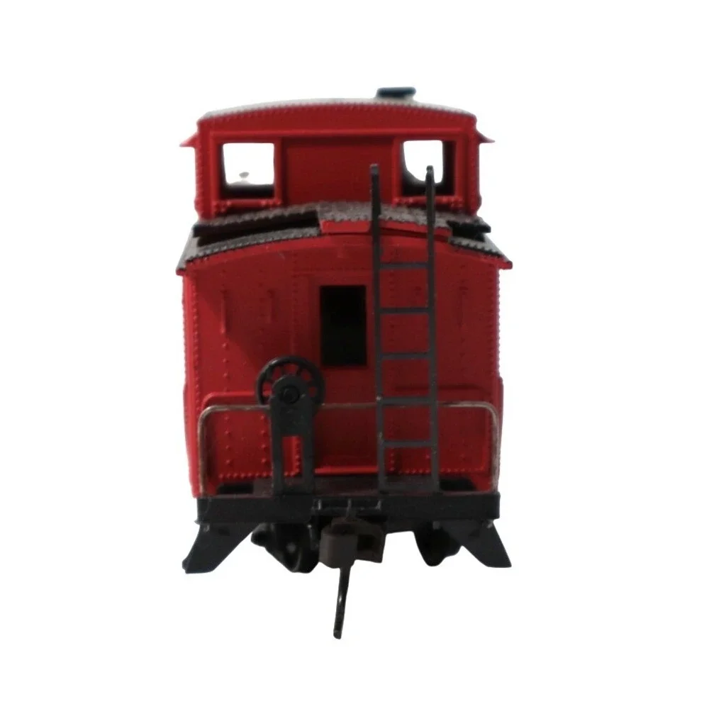 Great Northern Railway Caboose X 283 Red HO Scale Model Train Car